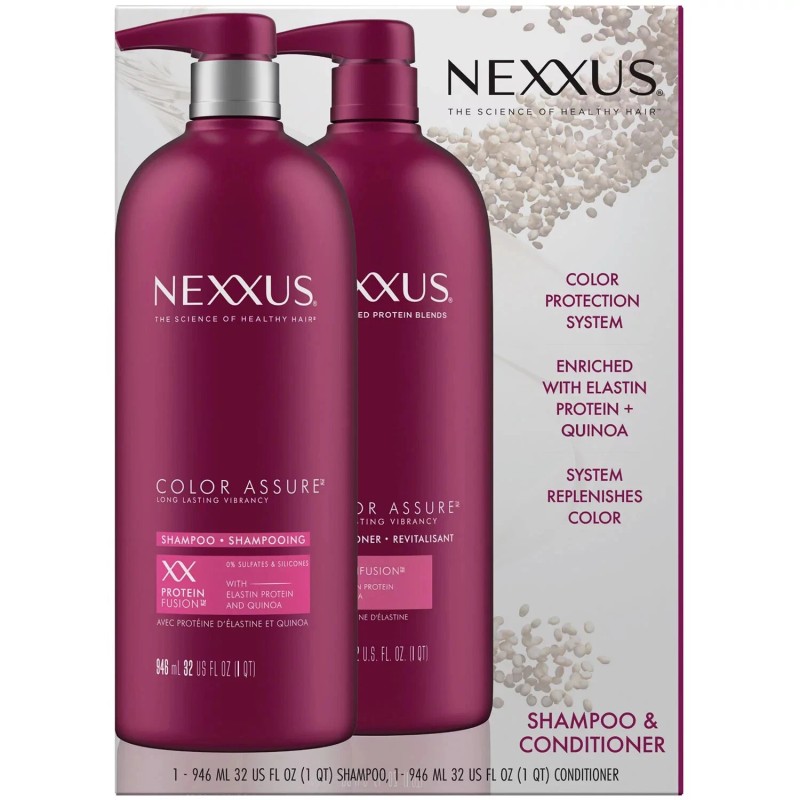 Nexxus Color Assure Shampoo & Conditioner 32 fl oz 2
