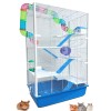 Mcage X-LARGE 6-Floors Hamster Palace Mouse Habitat Crossover Tube House