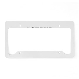 CafePress I Stand for Ukrainian Levkoy License Plate Holder Aluminum License Plate Frame, License Tag Holder