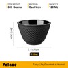 Velaze Iron Tea Cups, Japanese Style Enameled Cast Iron Teacup