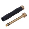 Naroote Fire Piston, Black Outdoor Emergency Aluminum Alloy Fire Piston