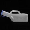 1 x PP Male Urinal Bottle (Milky) with Cap, Male
