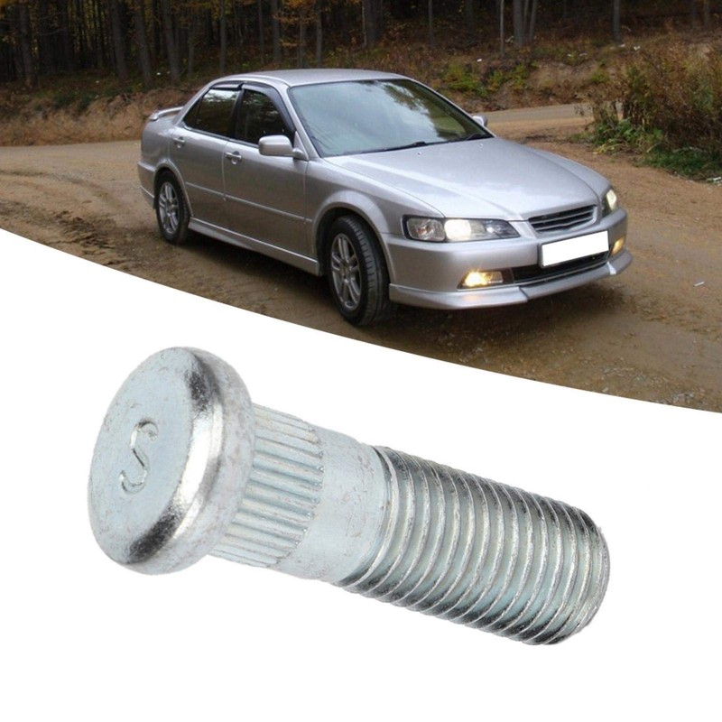 Iron Wheel Bolt Stud Lug Stud Replacement Fits for 90113-S5H-005