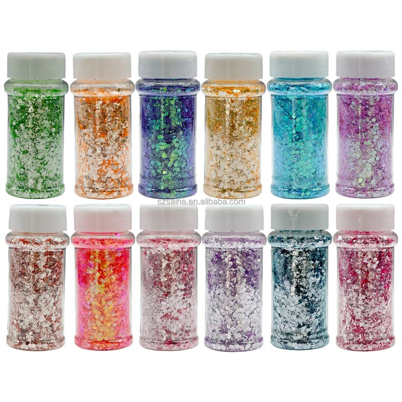s High Flash Spring Holographic Solvent Resistant Chunky Glitter 24