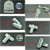 Pack of 4 Window Locks, Zinc Alloy Window Rotary Limiter,