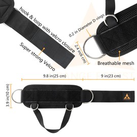 Ankle Strap for Cable Machine (Pair) Adjustable Comfort fit Neoprene and Reinforce 4 D-Rings, Purple Ankle Strap Gym Cable Attachment for Glute Kickbacks & Lower Body Exercises fit Women