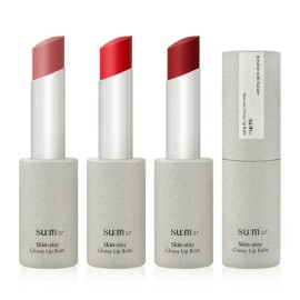 Breath 37 SU:M 37 Degree Skin-Stay Glossy Vegan Color Lip Balm 4.2g Rose Coral Coloring Moisturizing Lip Care Red {SU5329} / 숨 37도 스킨-스테이 글로시 비건 컬러 립밤 4.2g 로즈 코랄 발색 수분 촉촉 립케어 레드 {SU5329}