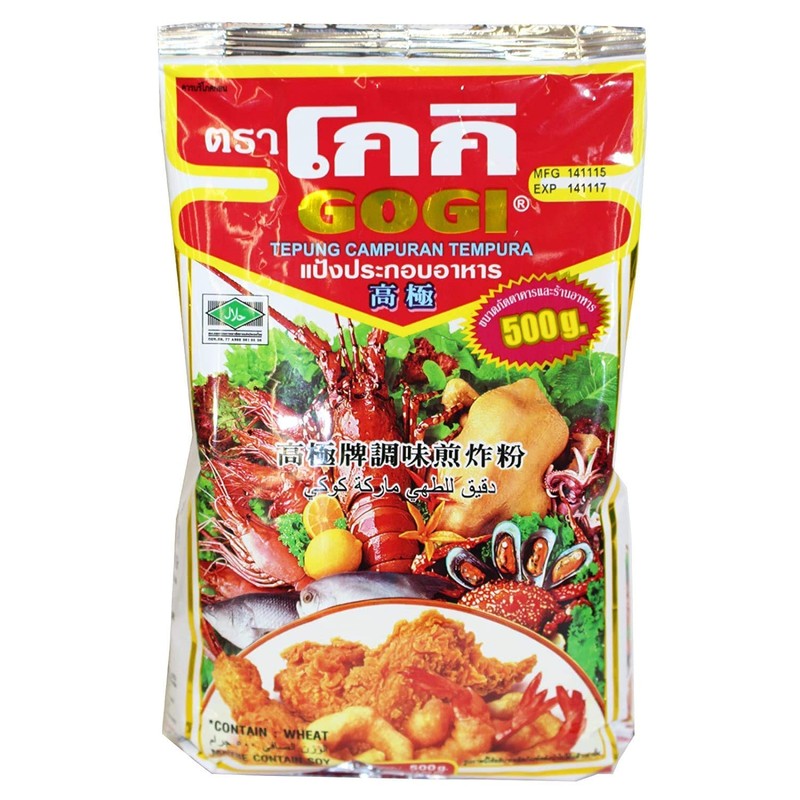 Gogi Tempura Flour Batter Mix 500g (3 Pack, Total of