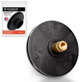 Swimables SPX2607C 1 HP Super Pump Impeller - High-Flow Hayward Super Pump Impeller fits SP2607X10, Max-Flo SP2807X10 - Versatile, Corrosion-Resistant Heavy Duty Hayward Impeller Replacement