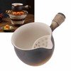 Chinese Ceramic Tea Pot Portable Versatile Large Capacity Side Handle