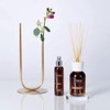 Millefiori Milano 7REMSB Nachfüllpack für Diffusor, Glas, Braun, 6 x