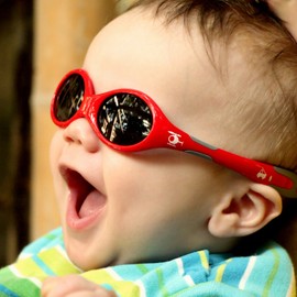 ActiveSol BABY Sunglasses 0-24 Months 100% UV Protection BPA Free Polarized Adjustable Strap Test Angel Top Grades, Chopper | 0 - 18 Months