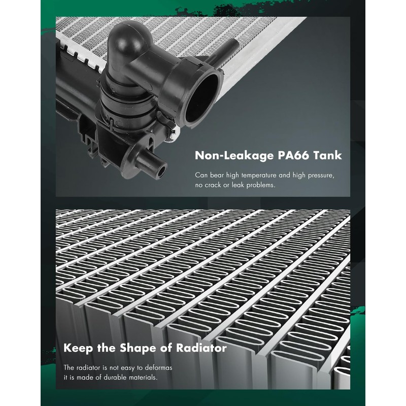 SCITOO Radiator Replacement Fit 2015-2019 for Hyundai for Sonata 2.4L