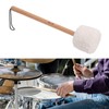 Drum Mallet Wool Fleece Beech Wood Handle Powerful Sound Large