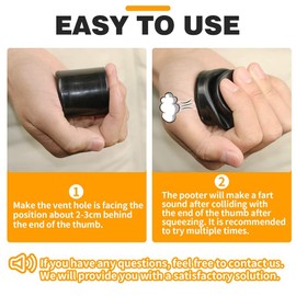 LE TOOTER Novelty Squeeze Pooter Fart Machine Funny Prank Farting Noise Maker for Joke Children's Day Party Gift Toy