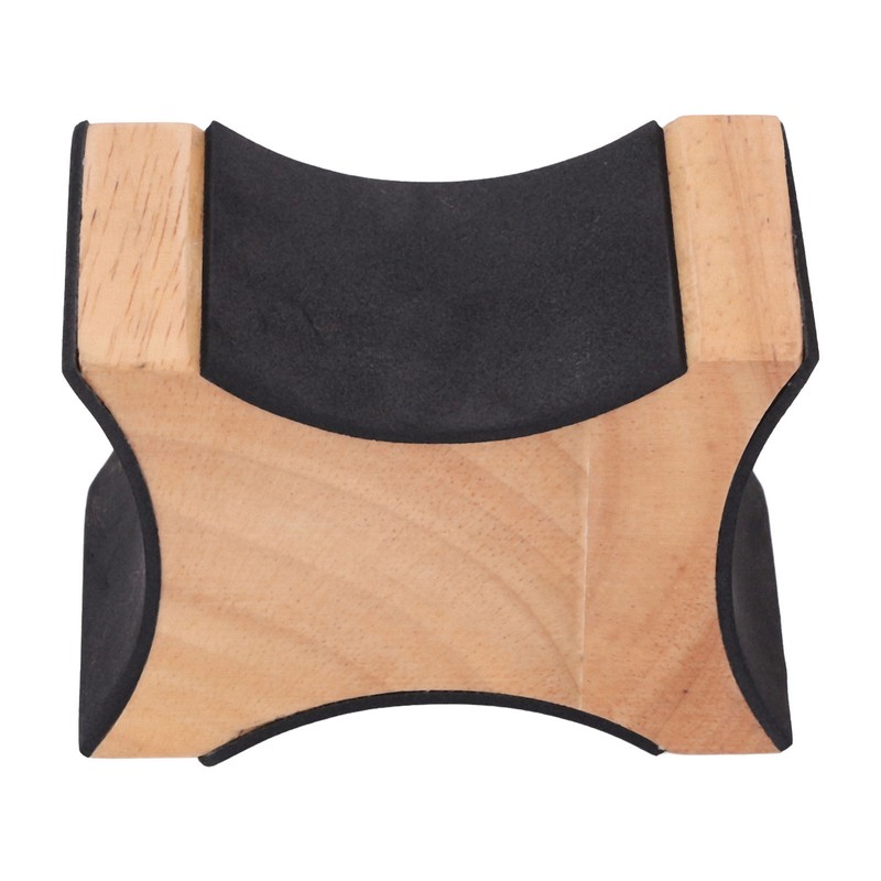 Guitar Neck Rest 2 Heights Solid Wood Support Soft Sponge