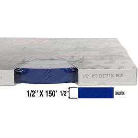 Universal One Half Inch Solid Stripe Auto Truck Customizing - TFX 0108059-1/2" x 150' - 059 - Electric Blue Metallic