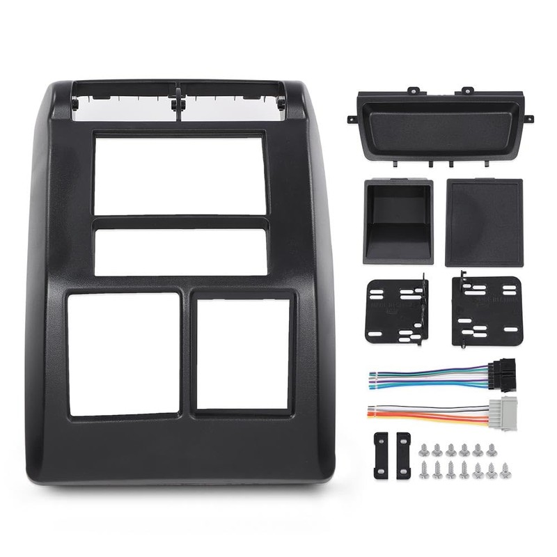 G-PLUS Double Din Radio Dash cover Kit, Compatible with Jeep