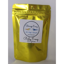 Jungle Aquashrimp Baby Envy Shrimp Food by ShrimpEnvy - Natural Powder Food for Baby Shrimp Fish Snail Crab Growth Breeding