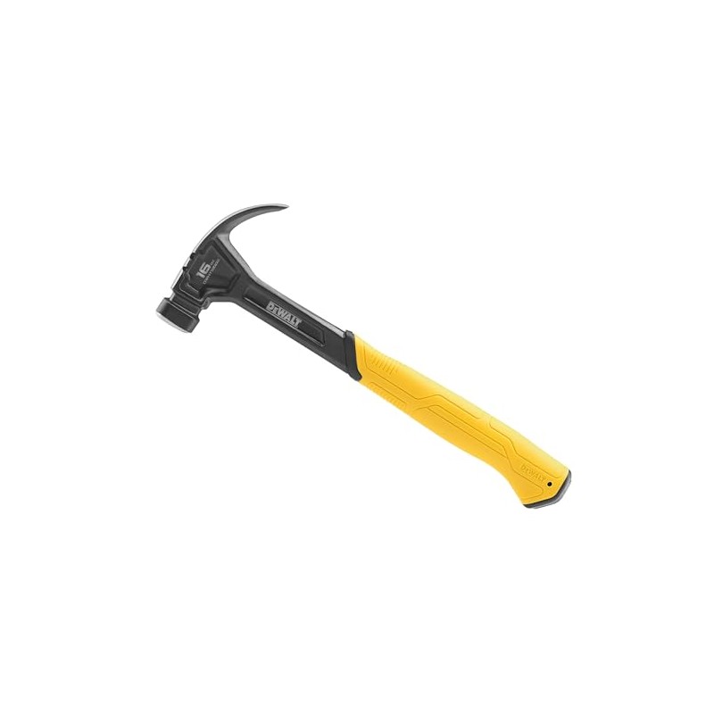 Dewalt Curve Claw Smooth Face Hammer 454g (16oz), Fitted with