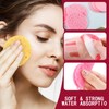 JCUGSBS Pack of 30 Compressed Face Sponges Reusable Natural Beauty