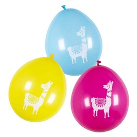 Boland Bol54433 Latex Balloons Multi-coloured Blade, Pack of 6,Bunt