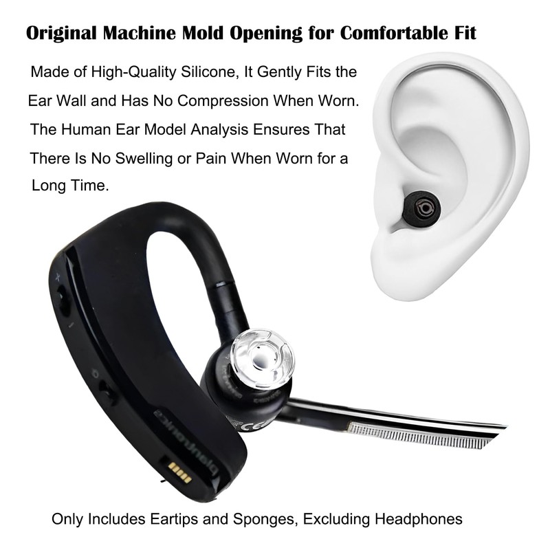 Foam Earbud Tips for Plantronics Ploy Voyager 5200 5220 5210