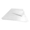 Wowfit 100 CT 12x18 inch 1.1 Mil Clear Plastic Flat