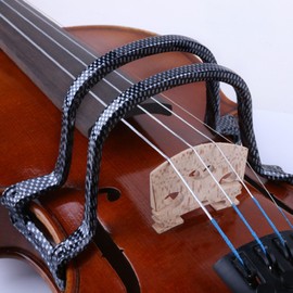 Violin Bow Corrector Tool Violin Bow Boeing Practice Guide Orthotics Fiddle Bow Collimator Double Sided Cover Design Plastic Material Fits 4/4-1/2 Violin