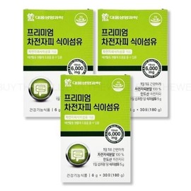 Daewoong Life Science Premium Psyllium Husk Dietary Fiber 30 packs 3 / 대웅생명과학 프리미엄 차전자피 식이섬유 30포 3개
