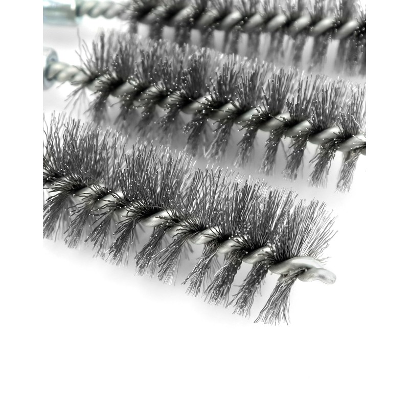 QWORK® 14-Piece Wire Brushes for Drills - 8 mm to
