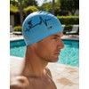 escualo Gorra para Natacion Unisex Adulto Modelo Electro Go (Silicon)