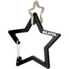 Milkfed 103211054028 NEO STAR CARABINER Key Chain, Black, One Size,