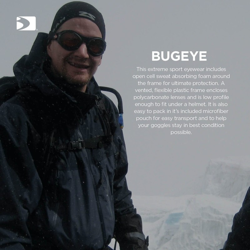 Bobster ® Bugeye, Matte Black Frame, Smoked Lens