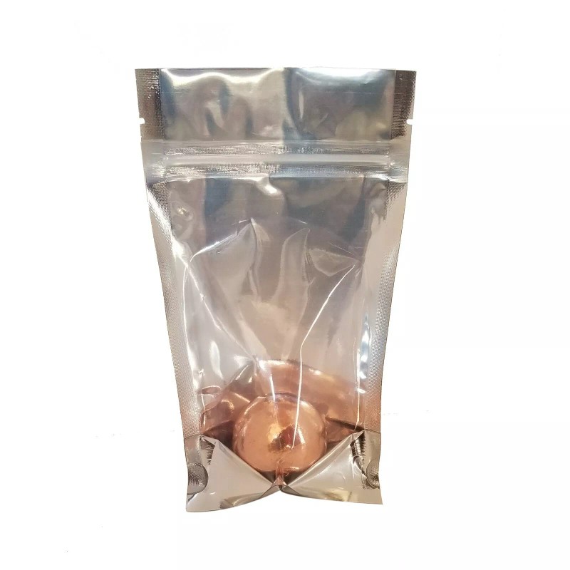 Pure Solid Copper Ball Sphere Orb Energy Healing Grounding Mineral