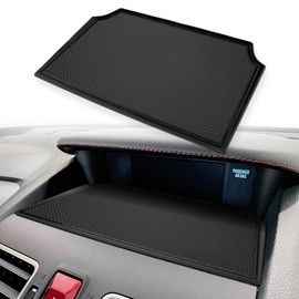 Auovo Dashboard Mats Compatible with Subaru Crosstrek Accessories 2012-2017 Forester 2014-2018 XV Impreza 2012-2016 Car Interior Silicone Dash Pad Liner Tray (Black)