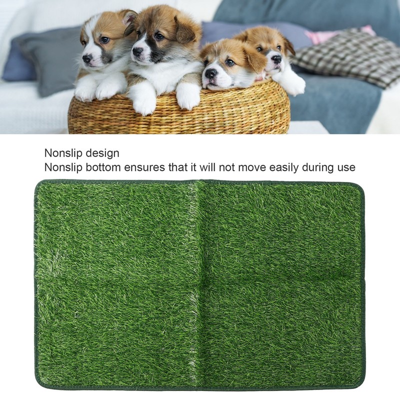 Artificial Grass Dog Pee Pad Large Size Prevent Slip Soft