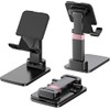 Soporte de teléfono ajustable para escritorio | Soporte plegable, base