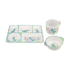 Maxwell & Williams Jedda Robaard Magical Tales Melamine 3pc Dinner Set Dragon Gift Boxed