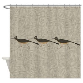 CafePress Roadrunner Decorative Fabric Shower Curtain