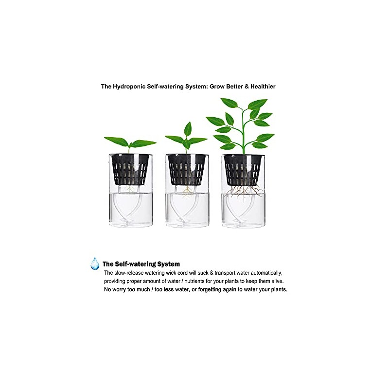 ORIMERC 2-Inch Net Pots for Hydroponics - 100 Pack with