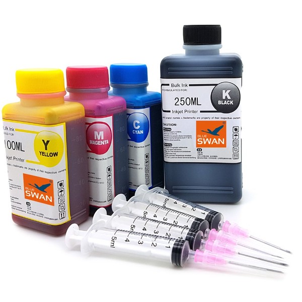 BLUE SWAN 550 ml Refill Ink Refill Ink Kit for