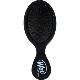 Wet Brush ミニディタングラー 持ち運び用 ヘアブラシ ブラック 1個 (x 1)