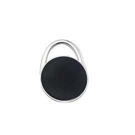 Reizteko Purse Hook, Shining Double Row Rhinestone Queen Crown Foldable Handbag Purse Hanger Hook Holder for Tables (Navy Blue)