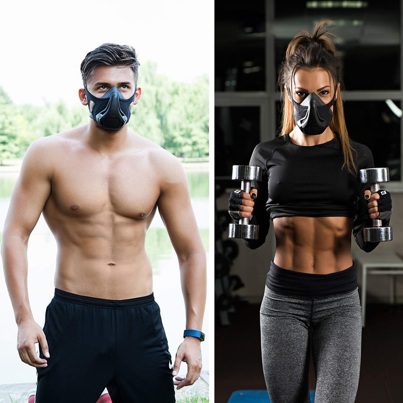 Training, Hypoxia, Oxygen Control, Sports, High Altitude Training, Training Mask,