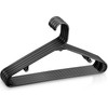 Utopia Home Plastic Hangers 50 Pack - Space Saving Clothes