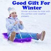 Slippery Racer Downhill Sprinter Flexible Kids Toddler Plastic Cold-Resistant Toboggan