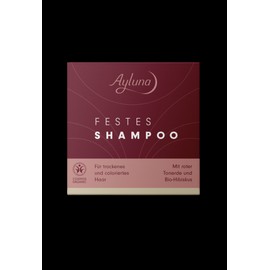 Ayluna Organic Red Clay & Hibiscus Solid Shampoo, 60 g