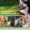 Professional Dog Muzzle, Breathable and Adjustable Mesh Muzzle for Large