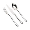 Alessi Caccia Dessertmesser 6 Stück Monoblock Edelstahl glänzend poliert